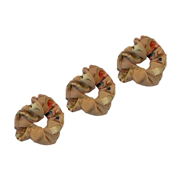 Rose Pink Scrunchies - Picture 2 of 5